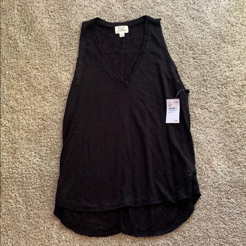 Project Social T- black tank.